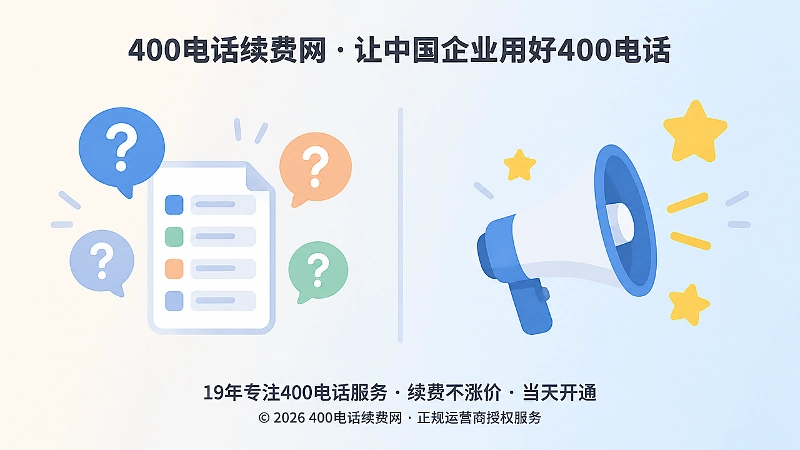 客户细节问题与企业宣传语对比示意图